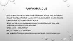 Haridus- ja usuelu #2