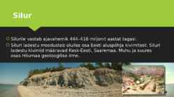 Eesti geoloogiline ehitus #12