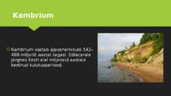 Eesti geoloogiline ehitus #10