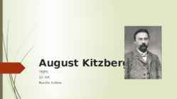 August Kitzberg