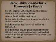 Eelärkamiseaeg #3