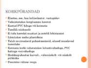 Põranda- ja pinnakattematerjalid #20