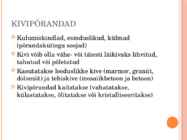 Põranda- ja pinnakattematerjalid #6