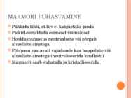 Põranda- ja pinnakattematerjalid #8