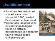 PÄRAST ÄRKAMIST JA ENNE ISESEISVUST #16