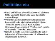 PÄRAST ÄRKAMIST JA ENNE ISESEISVUST #8