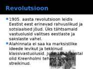 PÄRAST ÄRKAMIST JA ENNE ISESEISVUST #9