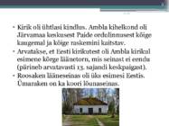 Ambla kirik #5