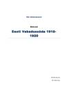 Eesti Vabadussõda 1918-1920