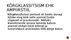 Klassitsism Eestis #8