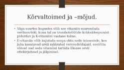 VITAMIIN E #13
