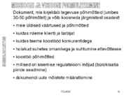 Sissejuhatus kontrollingusse #38