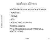 Sissejuhatus kontrollingusse #43