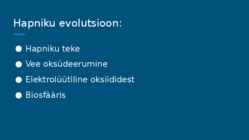 Keemiline evolutsioon #9