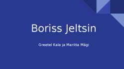 Boriss Jeltsin