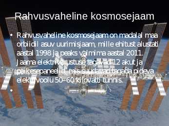 Teleskoobid ja Maa tehiskaaslased #11