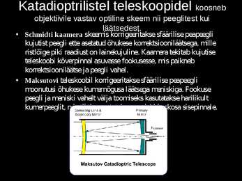 Teleskoobid ja Maa tehiskaaslased #6