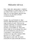 Hobuste värvus