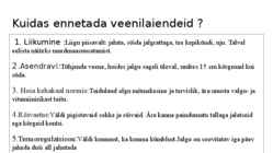 Veenilaiendid #5