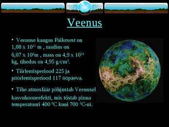 Päikesesüsteem planeetide admed ja mõõtmed #4