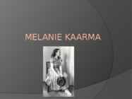 Melanie Kaarma Eesti kultuurilugu