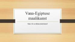 Vana-Egiptuse maalikunst
