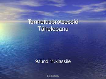 Tähelepanu