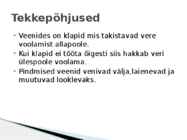 Veenilaiendid #3