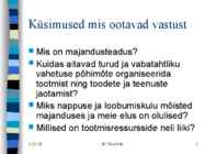 Mis on majandusteadus #2