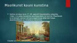 Loodusnähtused ja aastaajad maalikunstis #3