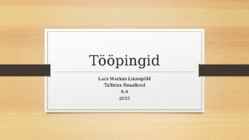 Tööpingid