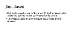 Muna ujuvus soolvees #13
