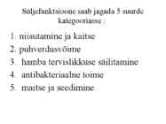 Sülje biofunktsioonid #3