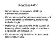 Kondensaator #2