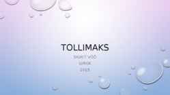 Tollimaks