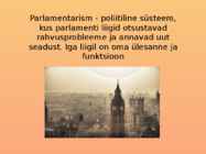 Parlamentarismi areng Inglismaal #2