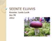 SEENTE ELUVIIS