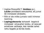 Valgustusajastu #7