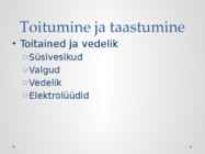 Toitumise mõju lihastaastumisele #2