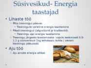 Toitumise mõju lihastaastumisele #3