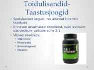 Toitumise mõju lihastaastumisele #7