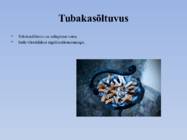 Suitsetamine noorte seas ja selle kahjulik mõju tervisele #9