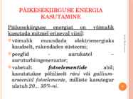 Päikeseenergeetika #8