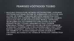 Ühe-ja kahemõõtmelised koodid #3