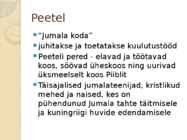 JEHOOVA TUNNISTAJAD #8