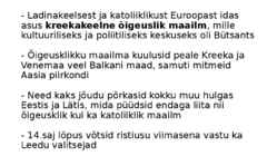 Euroopa rajamine-ühiskond ja eluolu #5