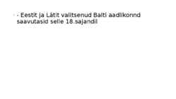 Euroopa rajamine-ühiskond ja eluolu #10