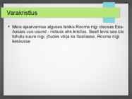 Bütsants ja Varakristlus #2
