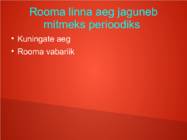 Vana-Rooma kunst #3