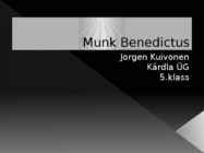 Munk Benedictus